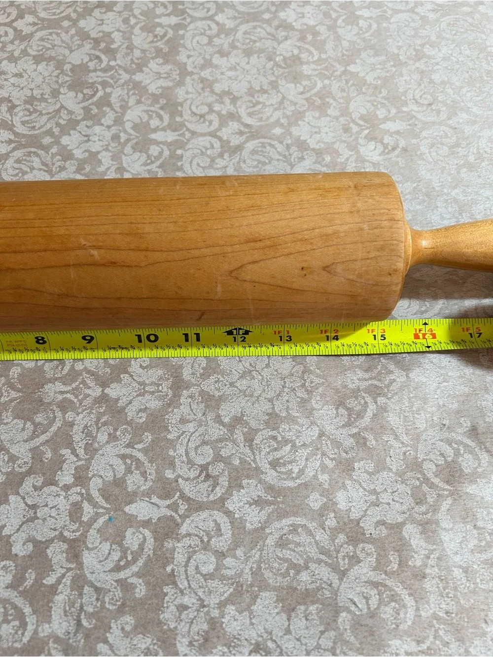Rowoco~ Extra Large 25” Vintage Maple Hardwood USA Rolling Pin
